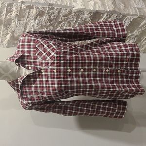 Heritage Shirting by Bass Red Plaid shirt